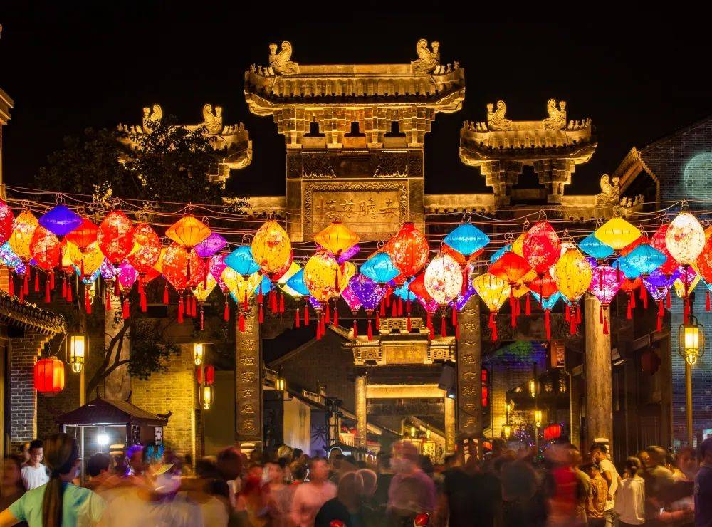 如东栟茶古镇中市街景区