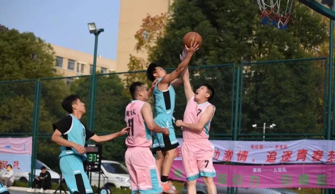 五接镇职工篮球赛